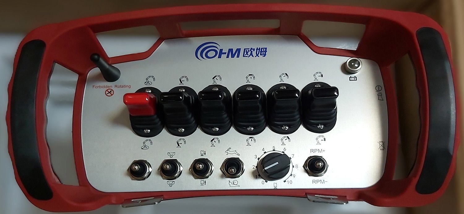 Радиопульт для автобетононасоса Sermac / Сермак