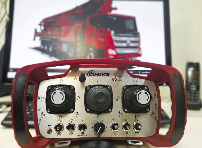 Системы радиоуправления для автобетононасосов